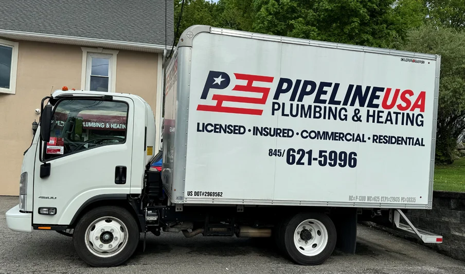 Pipeline USA white box truck.